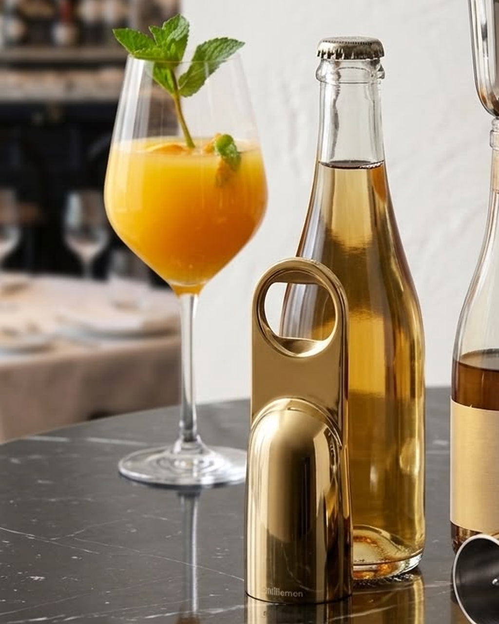 Bottle Opener & Stopper ( 2 in 1 )