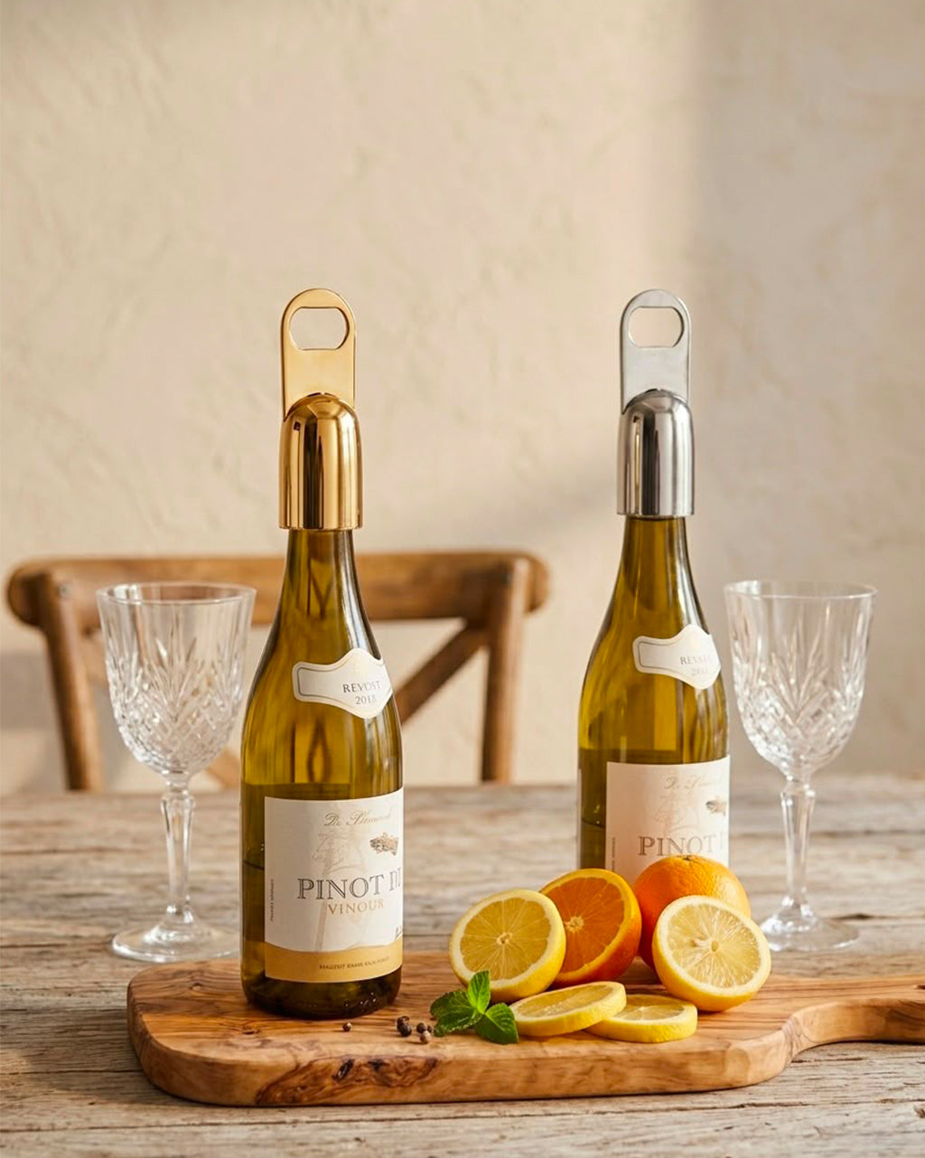 Bottle Opener & Stopper ( 2 in 1 )